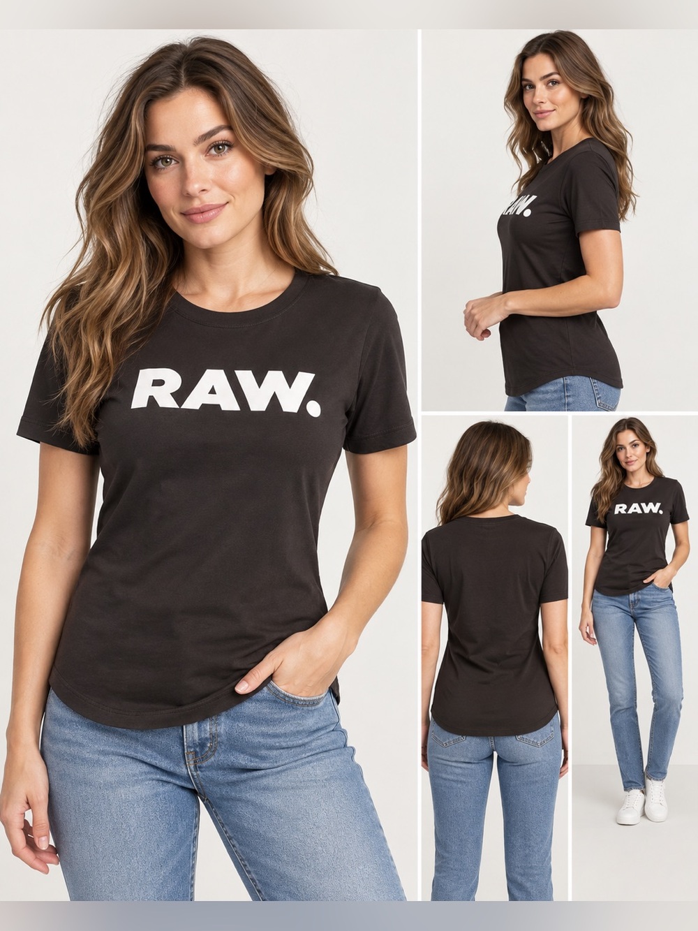 G-Star RAW Women’s RAW Slim Graphic Tee – Size S NWT